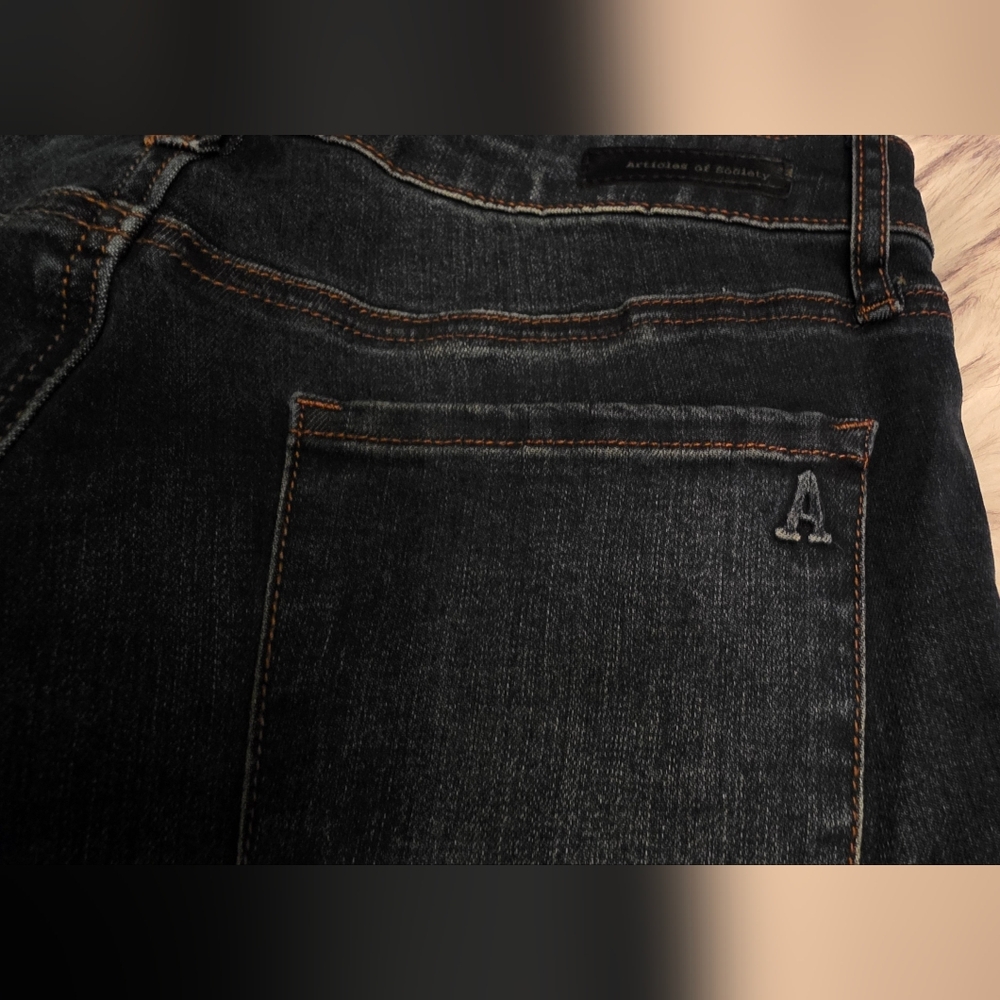 Articles of Society, Sarah, West End Dark Wash Skinny Jeans - Size 27 - Picture 7 of 11